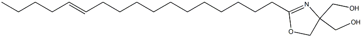 4,4-Bis(hydroxymethyl)-2-(12-heptadecenyl)-2-oxazoline Struktur