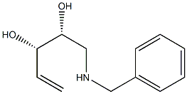 (2R,3S)-1-(Benzylamino)-4-pentene-2,3-diol Struktur