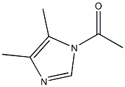 1-Acetyl-4,5-dimethyl-1H-imidazole Struktur