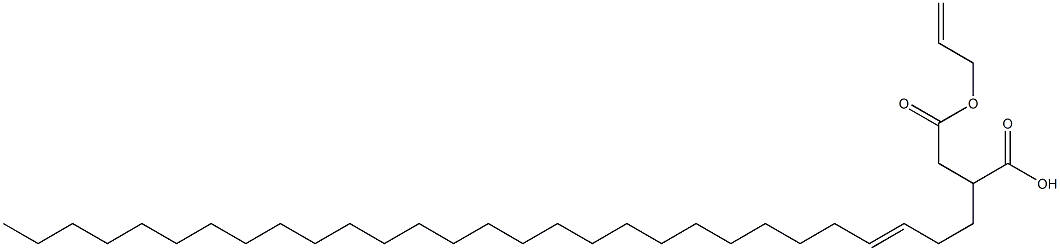 2-(3-Nonacosenyl)succinic acid 1-hydrogen 4-allyl ester Struktur