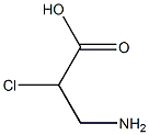 3-Amino-2-chloropropionic acid Struktur