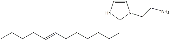 1-(2-Aminoethyl)-2-(7-dodecenyl)-4-imidazoline Struktur