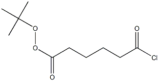 5-Chloroformylperoxyvaleric acid tert-butyl ester Struktur