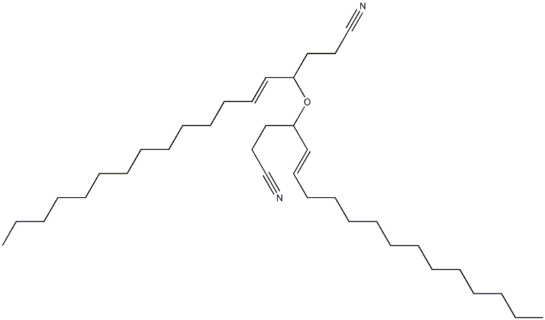 2-Cyanoethyl(2-pentadecenyl) ether Struktur