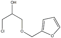 1-Chloro-3-furfuryloxy-2-propanol Struktur