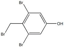 3,5-Dibromo-4-(bromomethyl)phenol Struktur