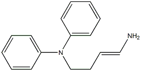 N',N'-Diphenyl-1-butene-1,4-diamine Struktur