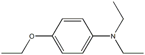 1-Ethoxy-4-(diethylamino)benzene Struktur