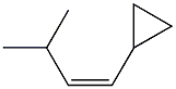 (Z)-1-Cyclopropyl-3-methyl-1-butene Struktur