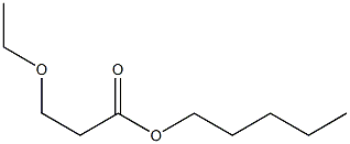 3-Ethoxypropionic acid pentyl ester Struktur