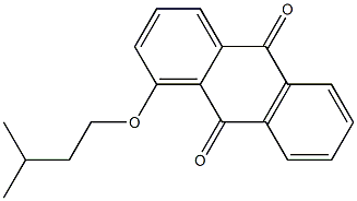 1-(Isoamyloxy)anthraquinone Struktur