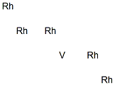 Vanadium pentarhodium Struktur