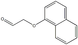 2-(1-Naphtyloxy)acetaldehyde Struktur