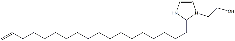 2-(17-Octadecenyl)-4-imidazoline-1-ethanol Struktur