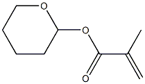 3,4,5,6-Tetrahydro-2H-pyran-2-ol methacrylate Struktur