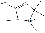 2,2,5,5-Tetramethyl-3-hydroxy-3-pyrroline 1-oxide Struktur