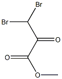 2-Oxo-3,3-dibromopropionic acid methyl ester Struktur