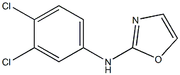 2-(3,4-Dichloroanilino)oxazole Struktur