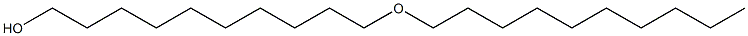 10-Decyloxy-1-decanol Struktur