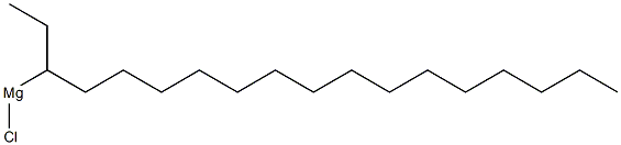 (1-Ethylhexadecyl)magnesium chloride Struktur