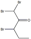 1,1,3-Tribromo-2-pentanone Struktur