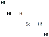 Scandium pentahafnium Struktur