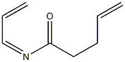 (Z)-N-(2-Propenylidene)-4-pentenamide Struktur