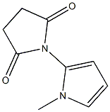 1-Methyl-2-succinimidyl-1H-pyrrole Struktur