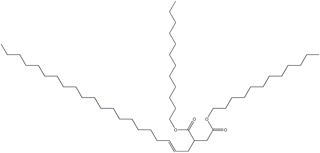 2-(2-Henicosenyl)succinic acid didodecyl ester Struktur