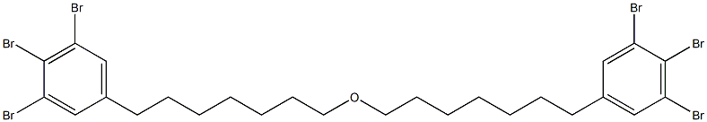 3,4,5-Tribromophenylheptyl ether Struktur