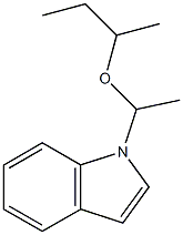 1-(1-sec-Butoxyethyl)-1H-indole Struktur