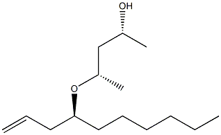 (1R,3S)-3-[[(1S)-1-Allylheptyl]oxy]-1,3-dimethyl-1-propanol Struktur