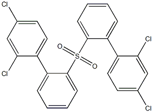 (2,4-Dichlorophenyl)phenyl sulfone Struktur