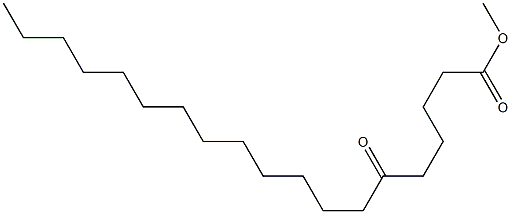 6-Oxononadecanoic acid methyl ester Struktur