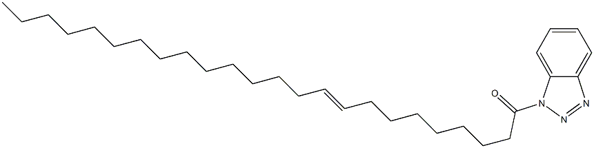 1-(1-Oxo-9-tetracosenyl)-1H-benzotriazole Struktur