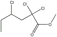 2,2,4-Trichlorocaproic acid methyl ester Struktur