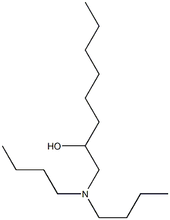 1-Dibutylamino-2-octanol Struktur