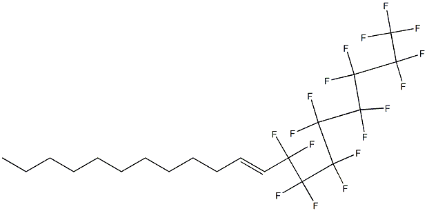 (E)-1,1,1,2,2,3,3,4,4,5,5,6,6,7,7,8,8-Heptadecafluoro-9-icosene Struktur