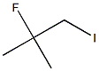 2-Fluoro-2-methyl-1-iodopropane Struktur