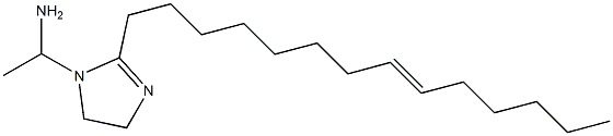 1-(1-Aminoethyl)-2-(8-tetradecenyl)-2-imidazoline Struktur