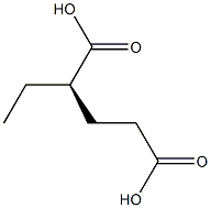 [R,(-)]-2-Ethylglutaric acid Struktur