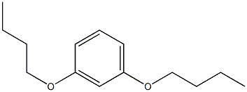 Resorcinol dibutyl ether Struktur