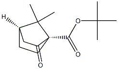 (1S,4R)-7,7-Dimethyl-2-oxobicyclo[2.2.1]heptane-1-carboxylic acid tert-butyl ester Struktur