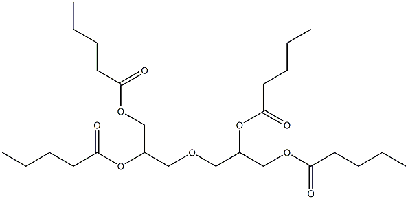 3,3'-Oxybis(1,2-propanediol dipentanoate) Struktur