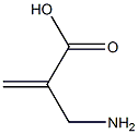 2-(Aminomethyl)propenoic acid Struktur