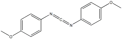 Bis(4-methoxyphenyl)carbodiimide Struktur