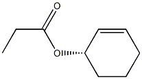 Propionic acid (S)-2-cyclohexenyl ester Struktur