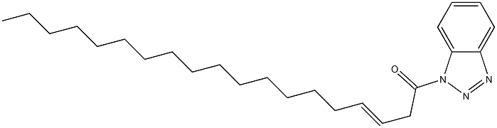 1-(3-Nonadecenoyl)-1H-benzotriazole Struktur