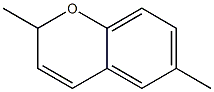 2,6-Dimethyl-2H-1-benzopyran Struktur