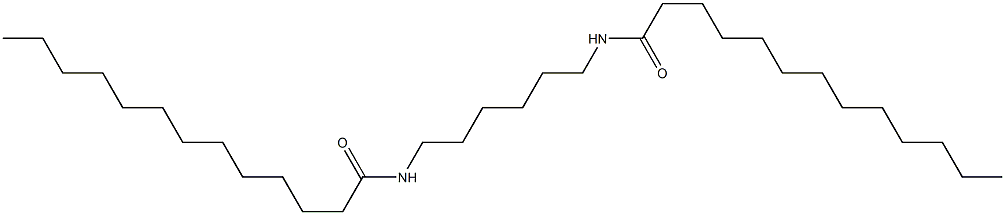 N,N'-(1,6-Hexanediyl)bis(tridecanamide) Struktur